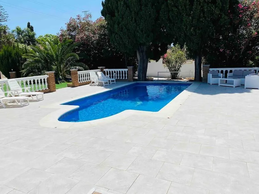 Sunny Villa Mijas With Large Pool Free Parking Málaga Spanyolország