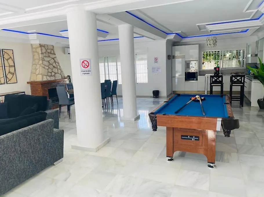度假居 Sunny Villa Mijas With Large Pool Free Parking 马拉加